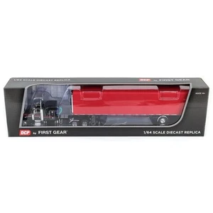 DCP 1/64 Peterbilt 379 63in Flattop Sleeper w/ Utility Roll Tarp Trailer 60-1612 - Picture 1 of 5