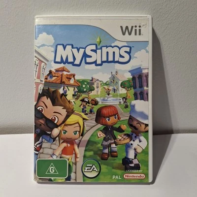 MySims Nintendo Wii Video Game PAL 2007 - Free Postage - Image 1 of 4