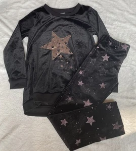 Gymboree Sparkly Star Outfit Top and Leggings 7-8 Girls - Picture 1 of 7