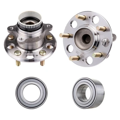 4 piezas cojinetes de cubo de rueda delantera trasera tracción delantera para Kia Sportage Hyundai Sonata 2011-2015 Foto 1 de 4