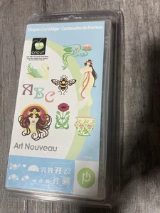 Cartuccia Cricut Shapes NUOVA SIGILLATA "Art Nouveau" Fustellatura Artigianato INUTILIZZATA - Foto 1 di 2