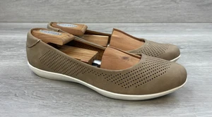 Sofft Marisa Women's Ballet Flat Slip-On Leather 8.5 Brown Casual Comfort Shoes - Picture 1 of 11