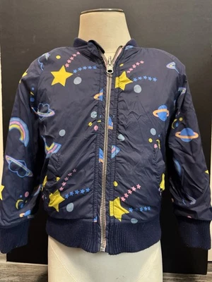 Chaqueta Tucker and Tate Nordstrom Reversible Puffer Space Temática Niñas Talla 3 Foto 1 de 4