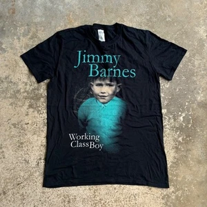 Jimmy Barnes Working Class Boy Shirt Men Medium Black  2018 Australia Barnsy Dad - Bild 1 von 11