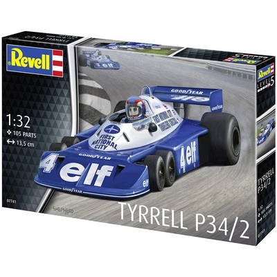 Kit Modelo 6 Ruedas Revell 1/32 Tyrrell P34/2 Foto 1 de 4