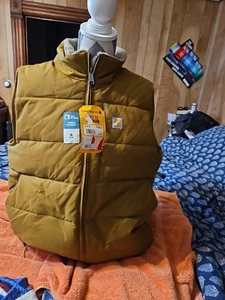 Carhartt Vest Women's Xlg Rain Defender Relaxed Fit Lightweight Insulated P22 - Picture 1 of 8