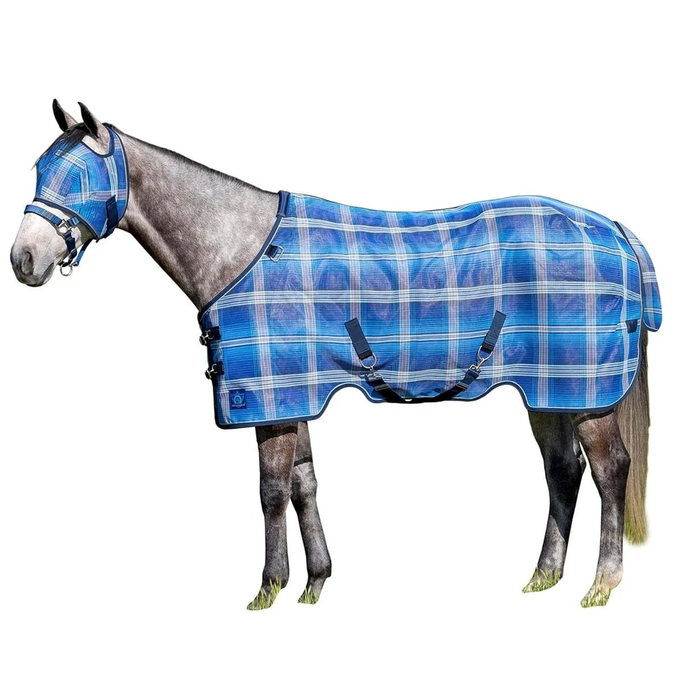 Kensington Sheet Tear Resistant Curry Comb 78" Kentucky Blue 721PPS