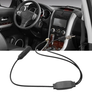 Functional Radio Converter Splitter Metal Plastic 30 Cm Car Antenna Parts - Picture 1 of 12