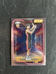 2024-25 Topps Chrome Sapphire Edition Kel'el Ware RC Rookie #103 Heat - Bild 1 von 2