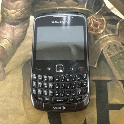 BlackBerry Curve 8530 Black Sprint Smartphone 2010 Untested - Image 1 of 2