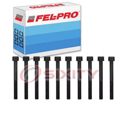 Fel-Pro Cylinder Head Bolt Set for 1993-1997 Mazda MX-6 2.0L L4 Engine Block td - Imagem 1 de 4