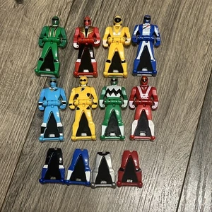 Menge 5 Gokaiger Power Rangers Super Megaforce 3" rot gelb Ranger Schlüssel - Bild 1 von 8