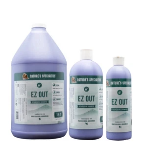 Nature's Specialties EZ Out Deshedding Dog Shampoo - Reduces Shedding - Picture 1 of 4