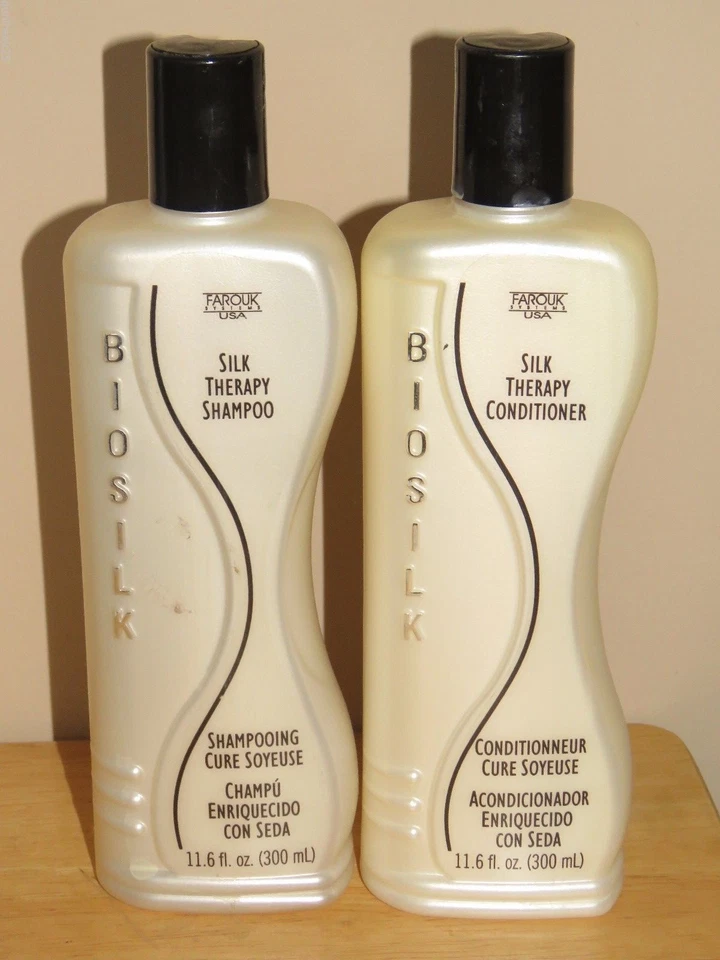 FAROUK BIOSILK SILK TERAPIA CHAMPÚ Y ACONDICIONADOR 11,6 oz Foto 1 de 1