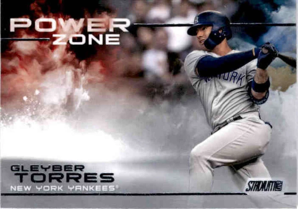 2019 Topps Stadium Club Power Zone #PZ-20 GLEYBER TORRES   New York Yankees  - Image 1 of 2