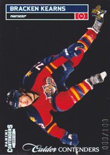 2011-12 Panini Contenders Hockey Gold #170 Bracken Kearns 069/100
