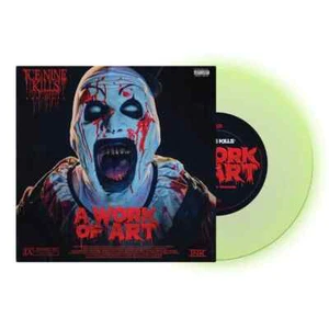Ice Nine Kills A Work Of Art Glow-In-The-Dark Green Color 7" Vinyl 300 Terrifier - Picture 1 of 3