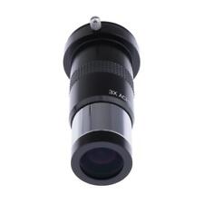 3X  Lens T-adapter 1.25"/31.75mm Economy for Telescope Eyepieces