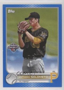 2022 Topps Pro Debut Blue /150 Anthony Solometo #PD-34