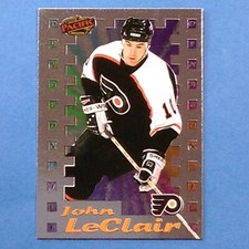 1998-99 Pacific Dynagon Ice #14 John LeClair Hockey Card Philadelphia Flyers NM
