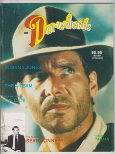 Daredevils #1, INDIANA JONES, SEAN CONNERY, TARZÁN, EQUIPO A, 1983 EN MUY BUEN ESTADO - Imagen 1 de 5