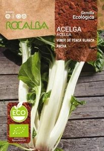 Acelga Verde Penca Blanca Ecológica ( 5 g / 400 semillas ) seeds - Eco Ecologica - Imagen 1 de 4