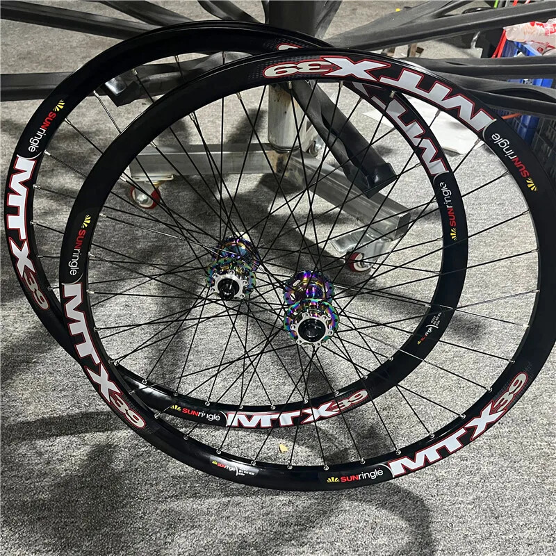 Mtx Qr Front Wheel Sunringle Mountain Bike Wheel Set 29er Novatec