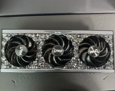 For Palit RTX4090 GAMEROCK OC 24G Heatsink Cooling Fan with RGB Light - Image 1 of 4