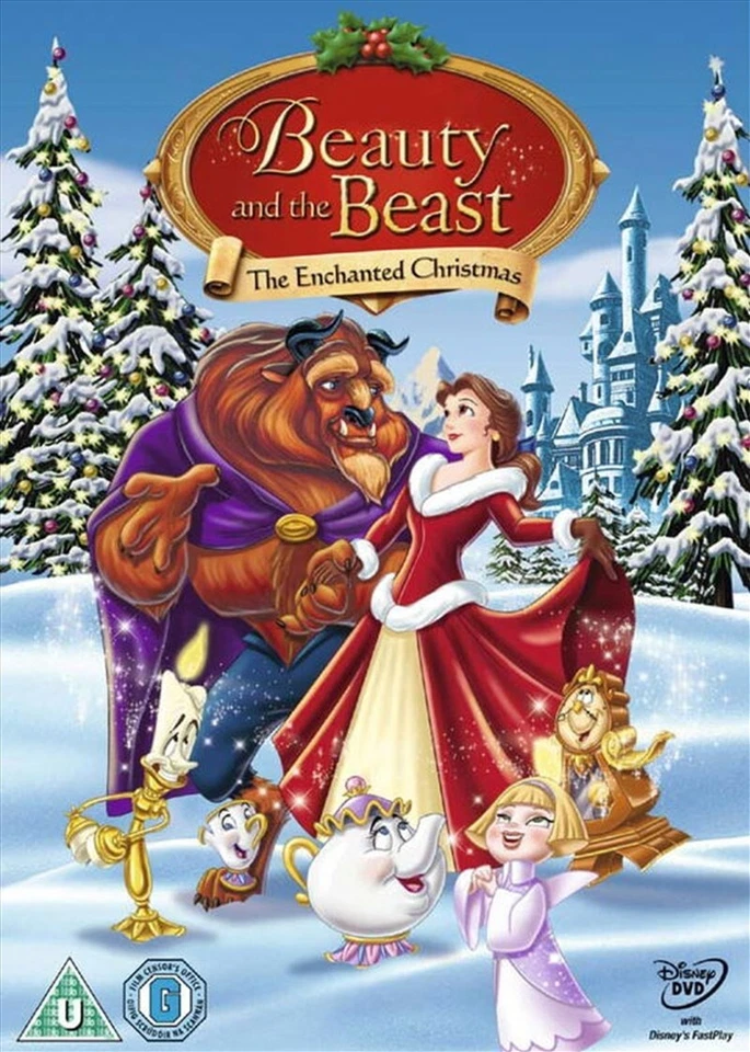 Beauty And The Beast - The Enchanted Christmas (REGION 2) DVD - Image 1 of 1