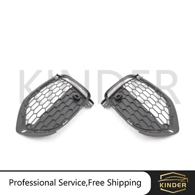 Par de marcos de cubierta de faros antiniebla de parachoques delantero para BMW X5 F15 2012-2015 M Sport Foto 1 de 4