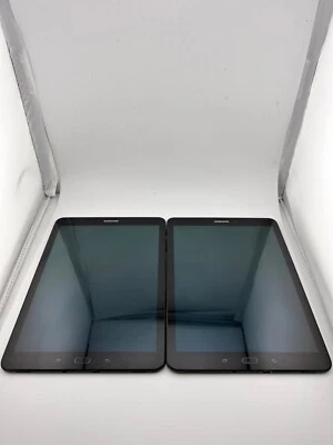 Samsung Galaxy Tab S3 T827V 32GB Wi-Fi 4G Verizon Black Lot of 2 - Image 1 of 4