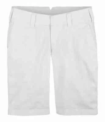 THE NORTH FACE MUJER NOBLE SHORTS BLANCO ALGODÓN ELÁSTICO UPF 50 TALLA 12 LISTA $45 Foto 1 de 4