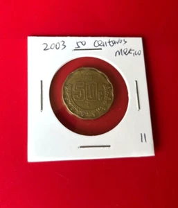 2003 50 CENTAVOS MEXICO COIN - NICE WORLD COIN !!! - Picture 1 of 2