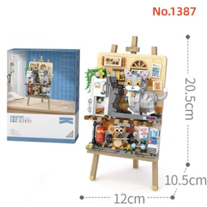 LOZ Idee Creative Keep Fit Gatto e Topo 1387 - Foto 1 di 2