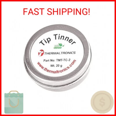 Thermaltronics TMT-TC-2 Lead Free Tip Tinner (20 г) в контейнере 0,8 унции - Изображение 1 из 2