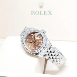 Rolex 26mm Bronze Jubilee Diamonds Dial Lady Datejust REF: 179174 (M Series) - Picture 1 of 5