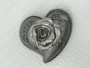 Anillo de Peltre Sólido de Colección Día de la Madre Rosa Yorkshire Diseño Caja de Peltre Sólido *592 - Imagen 1 de 4