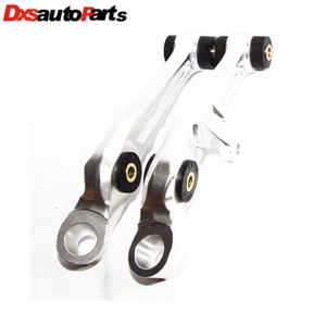 Silver Front Left Right Lower Forward Aluminum Control Arm Kit For 03-07 G35 Z33 - Picture 1 of 4
