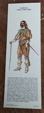 Kings & Queens of England CHARLES I 👑 C L Humby Card Bookmark GVC!! C9