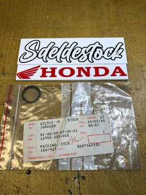 1 junta 2,4x18,6 honda 16955-283-000 16075-GHB-B00 16958-011-000 cr nsr ca cb mt - Imagen 1 de 2