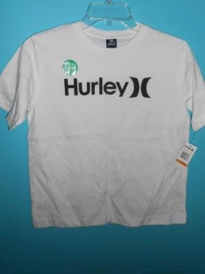 Новая классическая молодежная/мальчишеская футболка Hurley One & Only All Over размер 5 (M) S104 - Изображение 1 из 3