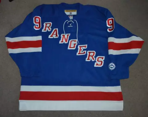 Vtg Pavel Bure New York Rangers Koho Hockey Jersey XL Cover