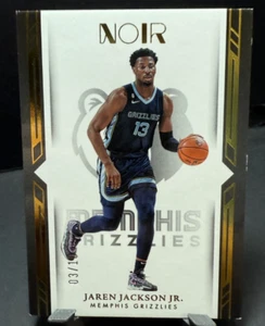2022-23 Panini Noir Jaren Jackson Jr. Icon Edition Gold 03/10 Memphis Grizzlies - Picture 1 of 3