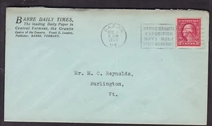 (NEWS) BARRE DAILY TIMES, LEADING DAILY PAPER, BARRE, VT. - 1923 - Picture 1 of 2