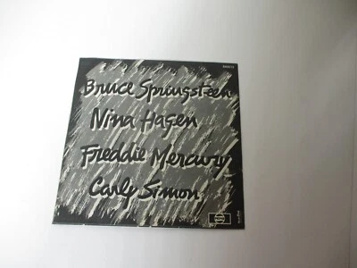 BRUCE SPRINGSTEEN Pepsi Is Music 1985 BRAZIL Promo Only 7" EP FREDDIE MERCURY 45 - Image 1 of 4
