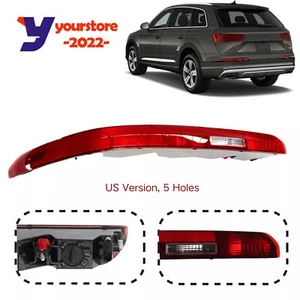 Left Rear Bumper Stop Lamp Light Reflector For Audi Q7 2016 2017 2018 2019 2020 - Picture 1 of 7