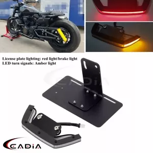Tail Tidy Fender Eliminator & LED Light For Harley Sportster S RH1250S 2021-2023 - Picture 1 of 11