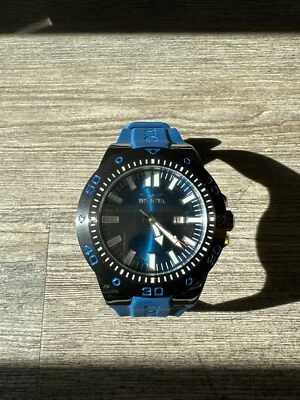 Invicta Hombre 52mm Pro Diver Cuarzo Azul Banda + Estuche Foto 1 de 4