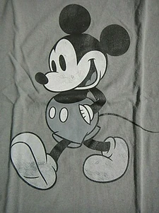 Mickey Mouse Baseball Style Mens Unisex Small T-Shirt New - Picture 1 of 2