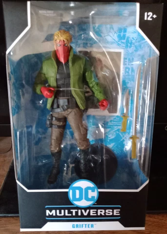 NEW McFarlane Toys DC Comics Multiverse Grifter 7" Inch Action Figure WildCATS Cover